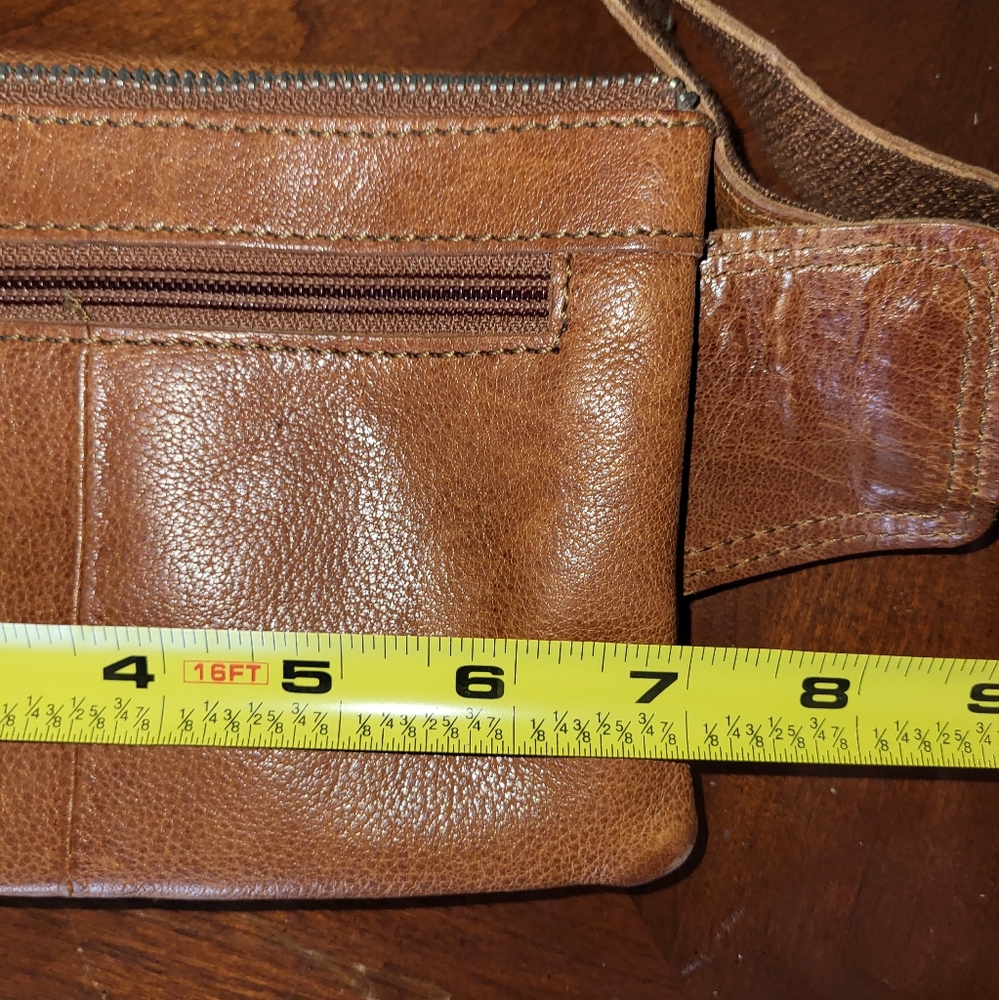 Spikes and Sparrow Leather Brandy Belt/Waist Brown Bag - Picture 15 of 16